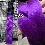 Multicolor Coarse Jumbo Hair | 100 g | 60 cm | Fibra Ad Alta Temperatura
