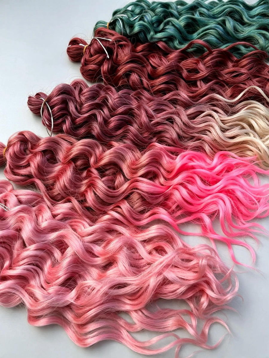 Hawaii Curl - 90 g, 46 cm, fibra LT per crochet hair