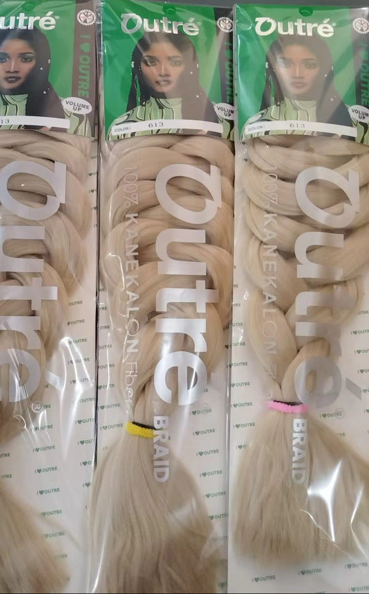 OUTRE ULTRA BRAID 165 g 82" | Fibra Kanekalon Low Temperature – Hot Water Setting