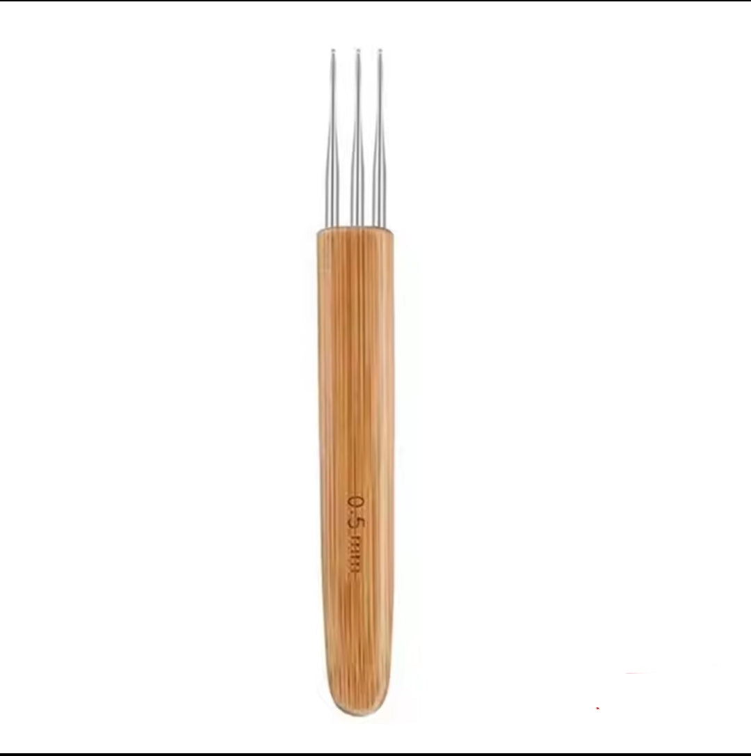 3-Kopf-Häkelnadel 0,5 mm