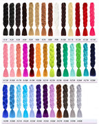 Coarse Jumbo Hair | 100 g | 60 cm | Fibra Ad Alta Temperatura