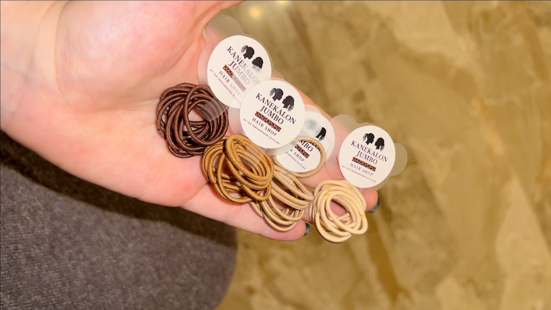 Mini Reusable Elastics for Dreadlocks and Hairstyling – 10 pcs | Ø 2 mm – Professional Use