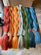 Henlon Premium Jumbo Braid – 24” (60 cm) | 80 g | Fibra sintetica di Alta Qualità | alta temperatura