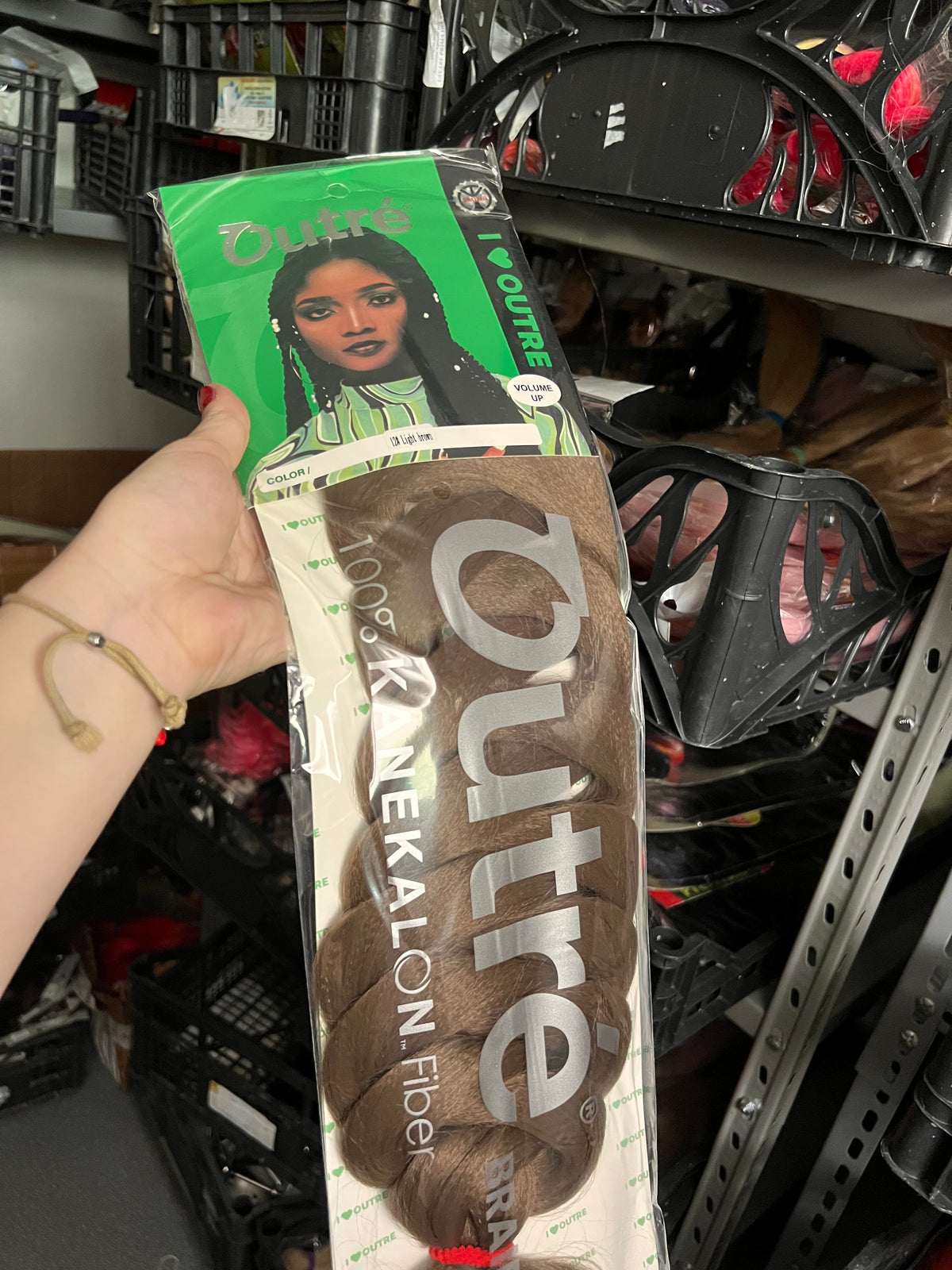 Outre Full Head Braiding Kit - Castani