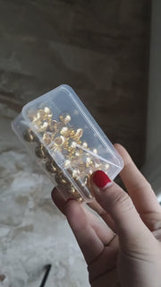 Cofanetto 50 Perline in Plastica