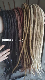 Set 10 Dreadlocks Double Ended - 60 cm