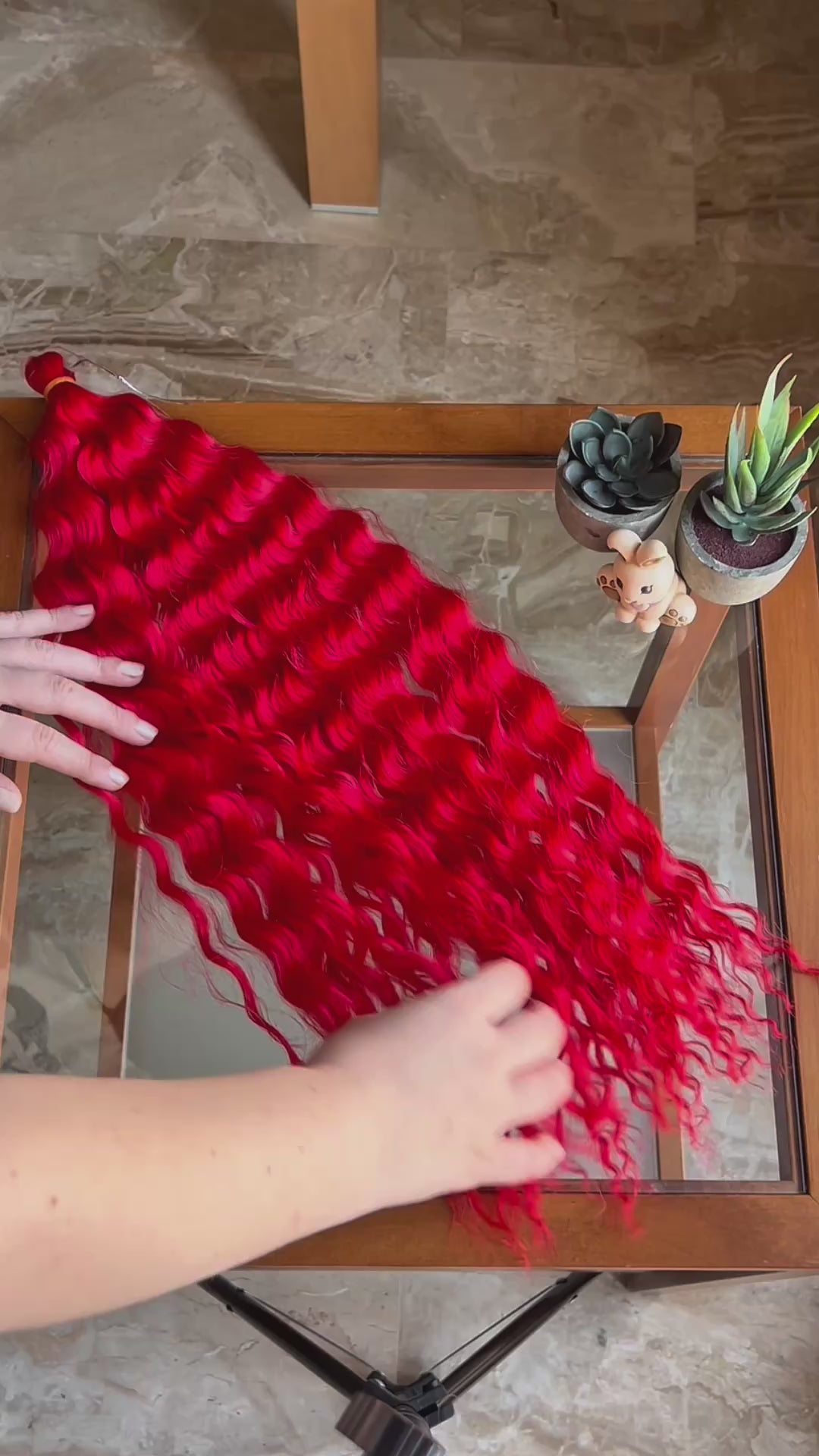 Ariel Curl Crochet Hair 56 cm 100 gr