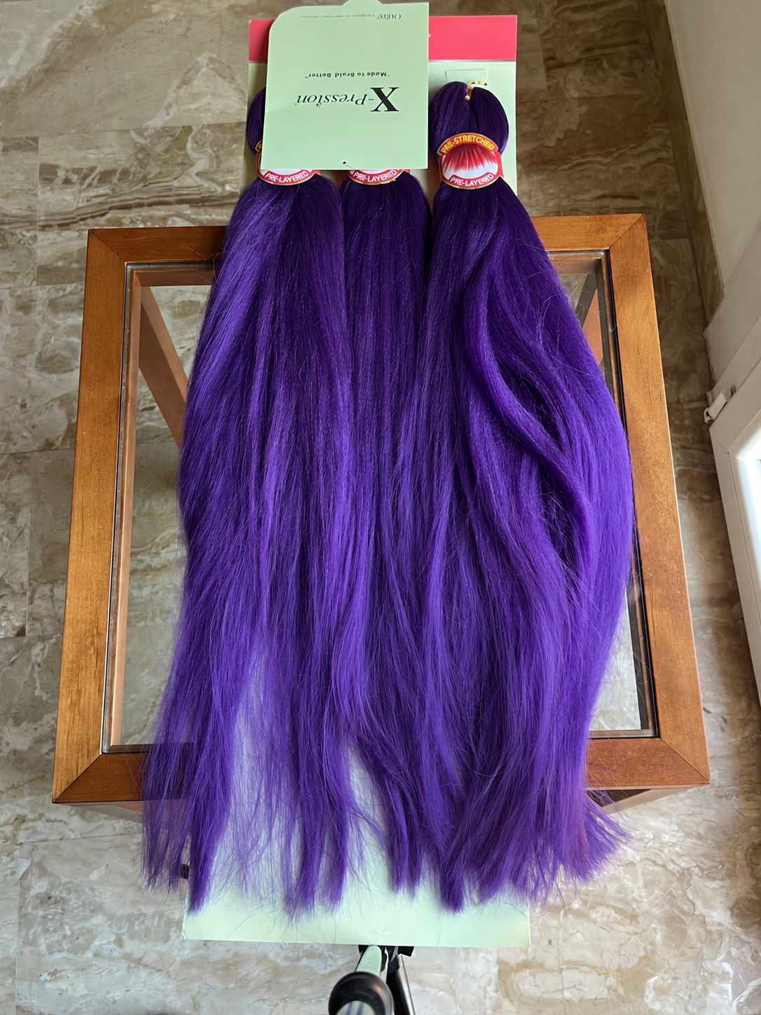 X-Pression Full Head Braiding Kit - Purple